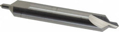 Hertel - #4 Plain Cut 90° Incl Angle Solid Carbide Combo Drill & Countersink - All Tool & Supply