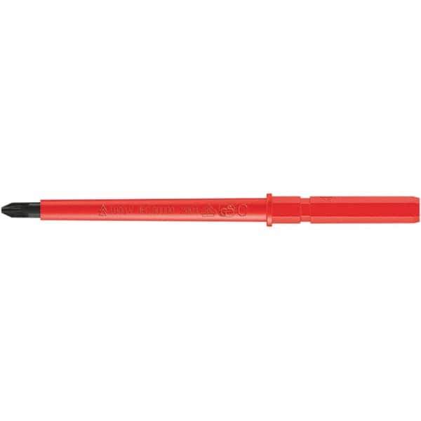 Wera - #0, Pozidriv Phillips Insulated Screwdriver Bit - All Tool & Supply