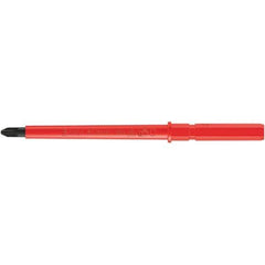 Wera - #0, Pozidriv Phillips Insulated Screwdriver Bit - All Tool & Supply