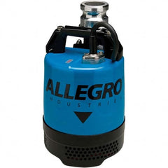 Allegro - 2/3 hp, 5.4 Amp Rating, 115 VAC, 60 Hz, Single Speed Continuous Duty Dewatering Pump - All Tool & Supply