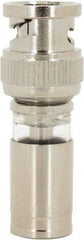 Ideal - Straight, BNC Compression Coaxial Connector - Compatible with RG59, Brass Body - All Tool & Supply