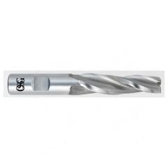 1/2 x 1/2 x 1-1/4 x 3-1/4 3 Fl HSS-CO Tapered Center Cutting End Mill -  Bright - All Tool & Supply