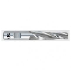 5/64 x 3/16 x 1 x 2-1/4 3 Fl HSS-CO Tapered Center Cutting End Mill -  Bright - All Tool & Supply