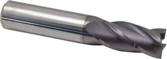 Niagara Cutter - 5/8", 4 Flute, Single End, Solid Carbide, 0.015" Corner Radius End Mill - 3-1/2" OAL, 30° Helix, Right Hand Flute, 1-1/4" LOC, Right Hand Cut - All Tool & Supply