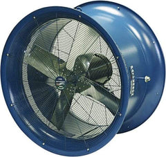 Patterson Fan - 34" Blade, 3 hp, 17,000 CFM, Industrial Circulation Fan - Suspension, 230/460 Volts, 1 Speed - All Tool & Supply