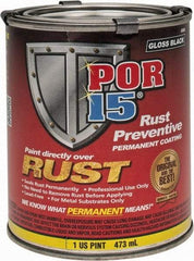 POR-15 - 1 Pint, Black, Rust Preventative Paint - Comes in Can - All Tool & Supply