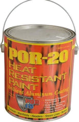 POR-15 - 1 Gal Aluminum Automotive Heat Resistant Paint - 1,200°F Max Temp, Comes in Can with Handle - All Tool & Supply