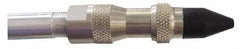 Coilhose Pneumatics - 125 Max psi Rubber Push Button Blow Gun - 1/4 NPT, 39" Tube Length, Nickel Plated Brass - All Tool & Supply