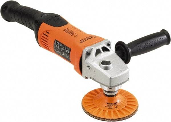 WALTER Surface Technologies - 6" Pad Diam, 2,000 to 7,300 RPM, Handheld Electric Buffer - 12.4 Amps, 120 Volts - All Tool & Supply