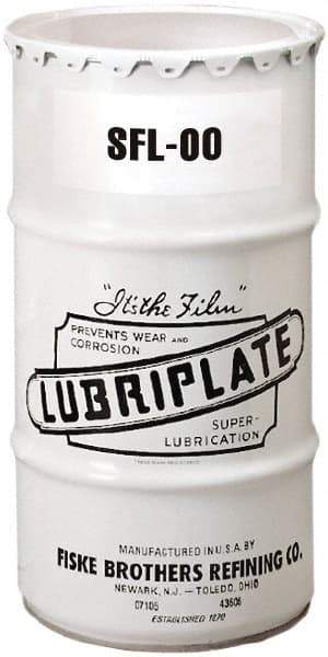 Lubriplate - 120 Lb Drum Aluminum High Temperature Grease - White, Food Grade & High/Low Temperature, 300°F Max Temp, NLGIG 00, - All Tool & Supply