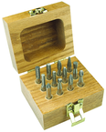 C-100 12Pc Set; 1/8" SH Dbl Cut - CBD - Burr - All Tool & Supply