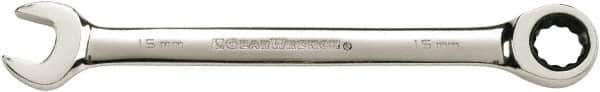 GearWrench - 10mm 12 Point Combination Wrench - 6.256" OAL, Steel, Full Polish Finish - All Tool & Supply