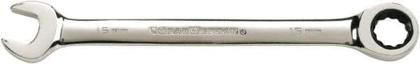 GearWrench - 11mm 12 Point Combination Wrench - 6-32/63" OAL, Steel, Full Polish Finish - All Tool & Supply