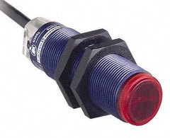 Telemecanique Sensors - Cable Connector, 20m Nominal Distance, Shock and Vibration Resistant, Multimode Photoelectric Sensor - 12 to 24 VDC, 250 Hz, PBT, 64mm Long x 18mm Wide x 1.7 Inch High - All Tool & Supply