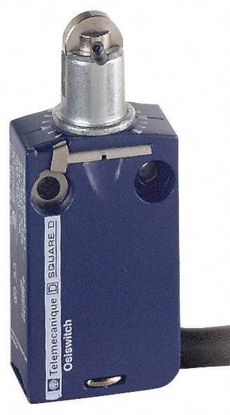 Telemecanique Sensors - DP, NC/NO, 240 VAC, Removable Cable Terminal, Roller Plunger Actuator, General Purpose Limit Switch - IP66, IP67, IP68 IPR Rating - All Tool & Supply