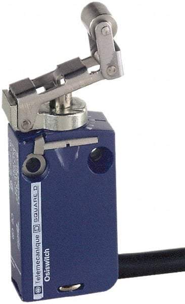 Telemecanique Sensors - SPDT, NC/NO, 240 VAC, 250 VDC, Removable Cable Terminal, Roller Plunger Actuator, General Purpose Limit Switch - 1, 2, 6, 12, 13, 4X, 6P NEMA Rating, IP66, IP67, IP68 IPR Rating - All Tool & Supply