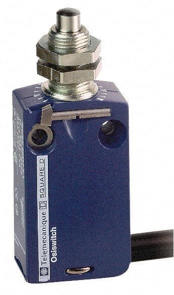 Telemecanique Sensors - DP, NC/NO, 240 VAC, Removable Cable Terminal, End Plunger Actuator, General Purpose Limit Switch - IP66, IP67, IP68 IPR Rating - All Tool & Supply