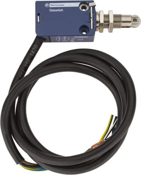 Telemecanique Sensors - SPDT, NC/NO, 240 VAC, 250 VDC, Removable Cable Terminal, Roller Plunger Actuator, General Purpose Limit Switch - 1, 2, 6, 12, 13, 4X, 6P NEMA Rating, IP66, IP67, IP68 IPR Rating - All Tool & Supply