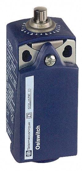 Telemecanique Sensors - SPDT, NC/NO, 240 VAC, 250 VDC, Screw Terminal, End Plunger Actuator, General Purpose Limit Switch - 1, 2, 4, 6, 12, 13 NEMA Rating, IP66, IP67 IPR Rating - All Tool & Supply