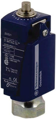 Telemecanique Sensors - SPDT, NC/NO, 240 VAC, 250 VDC, Screw Terminal, End Plunger Actuator, General Purpose Limit Switch - 1, 2, 4, 6, 12, 13 NEMA Rating, IP66, IP67 IPR Rating - All Tool & Supply