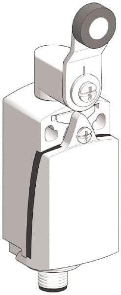 Telemecanique Sensors - SPDT, NC/NO, 240 VAC, 250 VDC, Screw Terminal, Roller Lever Actuator, General Purpose Limit Switch - 1, 2, 4, 6, 12, 13 NEMA Rating, IP66, IP67 IPR Rating - All Tool & Supply