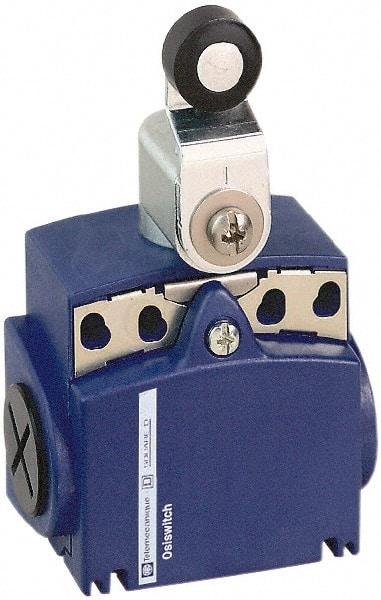 Telemecanique Sensors - SPDT, NC/NO, 240 VAC, 250 VDC, Screw Terminal, Roller Lever Actuator, General Purpose Limit Switch - 1, 2, 4, 6, 12, 13 NEMA Rating, IP66, IP67 IPR Rating - All Tool & Supply