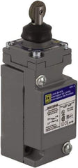 Square D - SPDT, NC/NO, 600 VAC at 1.20 Amp, 600 VDC at 0.10 Amp, Screw Terminal, Roller Plunger Actuator, General Purpose Limit Switch - 1, 2, 4, 6, 12, 13, 6P NEMA Rating, IP66 IPR Rating - All Tool & Supply