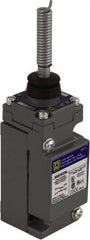 Square D - SPDT, NC/NO, 600 VAC at 1.20 Amp, 600 VDC at 0.10 Amp, Screw Terminal, Steel Spring Actuator, General Purpose Limit Switch - 1, 2, 4, 6, 12, 13, 6P NEMA Rating, IP66 IPR Rating - All Tool & Supply