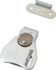 Value Collection - 2.51" Long x 1-1/2" Wide x 0.94" High, Padlockable Latch Wing Turn Latch - Steel, with Zinc Finish - All Tool & Supply