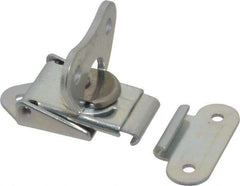 Value Collection - 2.31" Long x 1-1/2" Wide x 0.58" High, Exteneded Base Wing Turn Latch - Steel, with Zinc Finish - All Tool & Supply