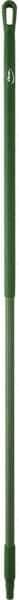 Vikan - 59 x 1-1/4" Fiberglass Squeegee Handle - European Threaded Connection, Green - All Tool & Supply