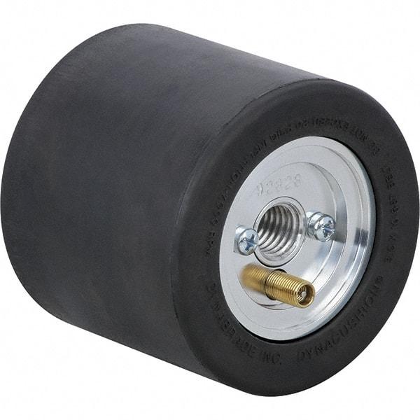 Dynabrade - 90mm Wheel OD, 100mm Wheel Width, 7,000 RPM, Aluminum, Pneumatic Wheel with Hub - 289mm Long x 100mm Wide, 19mm Wheel Arbor Hole - All Tool & Supply