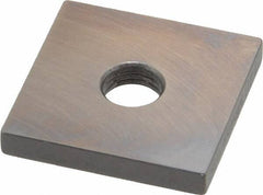 Mitutoyo - 0.14" Square Steel Gage Block - Accuracy Grade 0, Includes Certificate of Inspection - All Tool & Supply