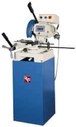 Rong Fu - 1 Cutting Speed, 10" Blade Diam, Cold Saw - 42 RPM Blade Speed, Bench Machine, 1 Phase, Compatible with Ferrous Material - All Tool & Supply