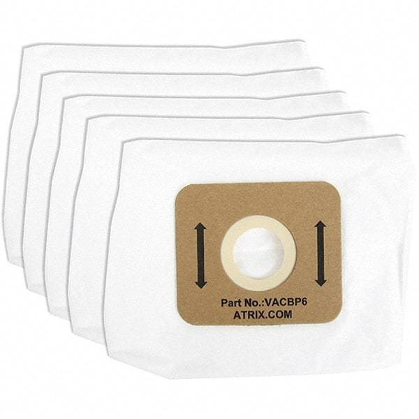 Atrix - Backpack Series HEPA Filter Bags - 8Qt., HEPA filtration, Use with VACBP1 , VACBP36V 5/PK - All Tool & Supply