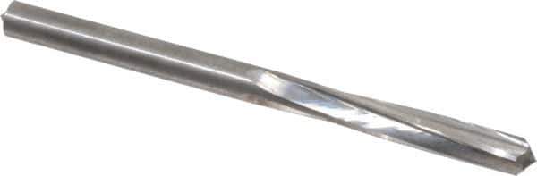 Hertel - 13/64" Solid Carbide 4 Flute Chucking Reamer - Spiral Flute, Straight Shank, 1" Flute Length, 3" OAL - All Tool & Supply