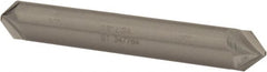 Hertel - 3/8" Diam Double End Cobalt Chamfer Mill - All Tool & Supply