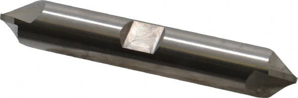 Hertel - 1/2" Diam 2 Flute Double End Cobalt Chamfer Mill - All Tool & Supply