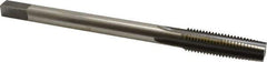 Hertel - 3/4-10 UNC, 4 Flutes, Bright Finish, High Speed Steel, Nut Tap - 9" Overall Length, 3-1/4" Thread Length - Exact Industrial Supply