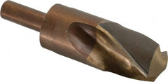 Hertel - 1-3/4" Drill, 135° Point, Cobalt Silver Deming & Reduced Shank Drill Bit - All Tool & Supply