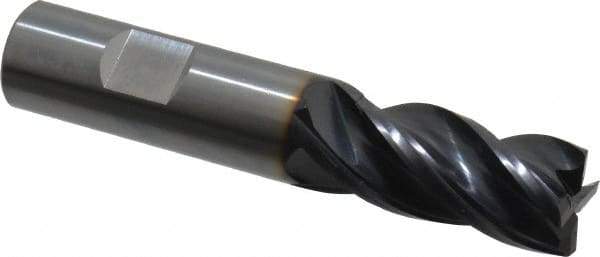 OSG - 3/4", 4 Flute, Single End, Solid Carbide, 0.03" Corner Radius End Mill - 4" OAL, Right Hand Flute, 1-1/2" LOC, Right Hand Cut - All Tool & Supply