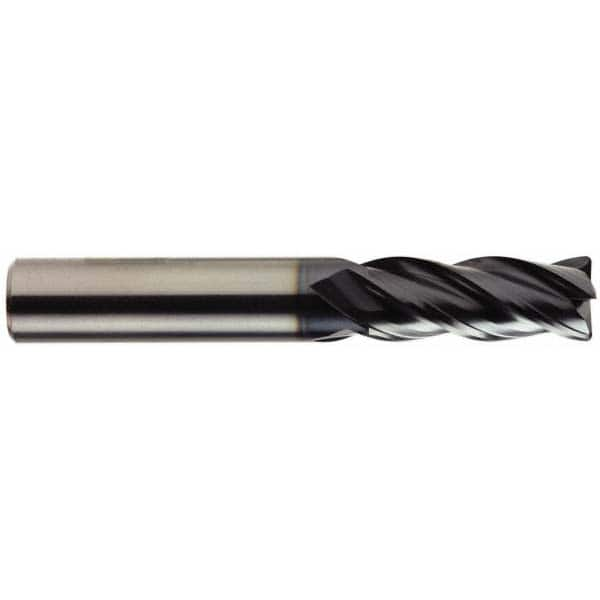 OSG - 1" Diam 4 Flute Solid Carbide 1/8" Corner Radius End Mill - All Tool & Supply