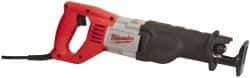 Milwaukee Tool - 3,000 Strokes per Minute, 1-1/8 Inch Stroke Length, Electric Reciprocating Saw - 120 Volts, 12 Amps - All Tool & Supply