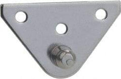 Value Collection - 0.56" Deep x 2.25" Wide x 1" High Flat Brackets - For Hydraulic Dampers & Gas Springs - All Tool & Supply