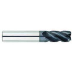 3/4" Dia. - 2-1/4" LOC - 5" OAL - .030-.035 Radius 4 FL Carbide S/E HP End Mill-AlTiN - All Tool & Supply