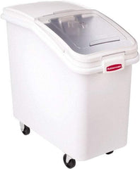 Rubbermaid - Rectangular, White Polypropylene Food Bin - 28" High x 15-1/2" Wide x 29-1/2" Long - All Tool & Supply