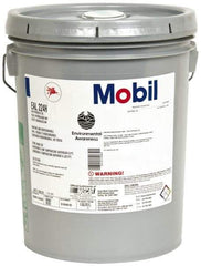 Mobil - 5 Gal Pail Mineral Hydraulic Oil - 0180°F, SAE 20, ISO 32/46, 36.8 cSt at 40°C & 8.3 cSt at 100°C - All Tool & Supply