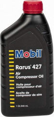 Mobil - Bottle, ISO 100, SAE 30, Air Compressor Oil - 300°, 104.6 Viscosity (cSt) at 40°C, 11.6 Viscosity (cSt) at 100°C - All Tool & Supply