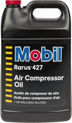 Mobil - 1 Gal Bottle, ISO 100, SAE 30, Air Compressor Oil - 300°, 104.6 Viscosity (cSt) at 40°C, 11.6 Viscosity (cSt) at 100°C - All Tool & Supply