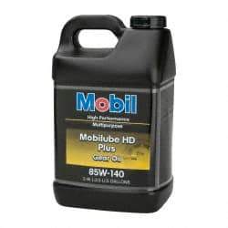 Mobil - 2.5 Gal Bottle, Gear Oil - 26.6 St Viscosity at 100°C, 260 St Viscosity at 40°C - All Tool & Supply